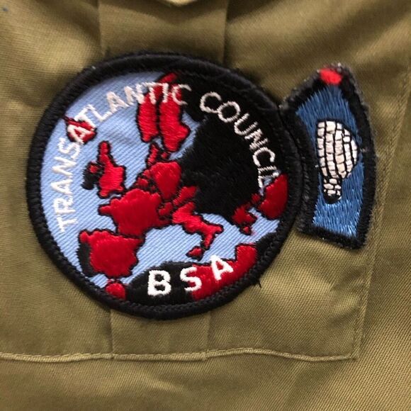 Boy Scouts Transatlantic Council Germany 29 Patches Size 13 Vintage - Picture 8 of 10